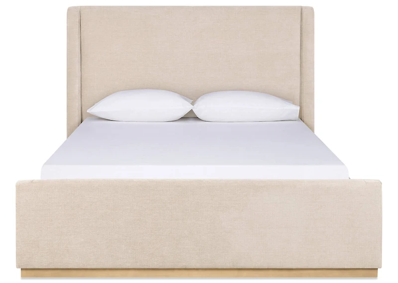 Lemieux Bed -Rayas Latte, QUEEN