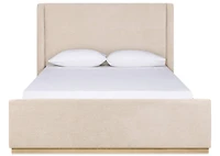 Lemieux Bed -Rayas Latte, QUEEN