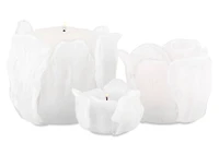 Nya Candle Holder Large White