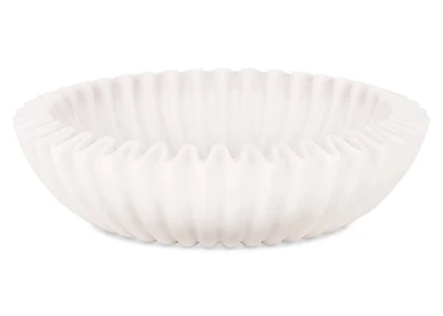 Bethany Decor Bowl White