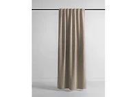 Adalee Velvet Curtain 96 Ash