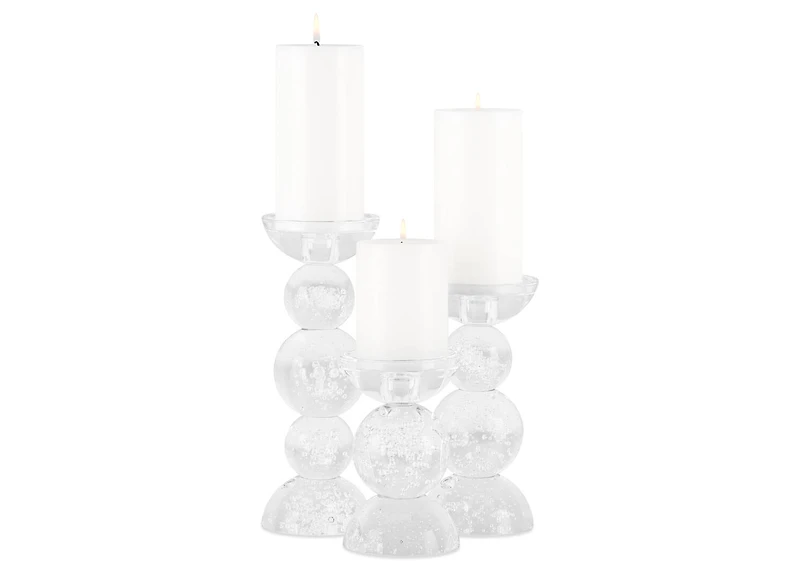 Maja Candle Holder Large Clear