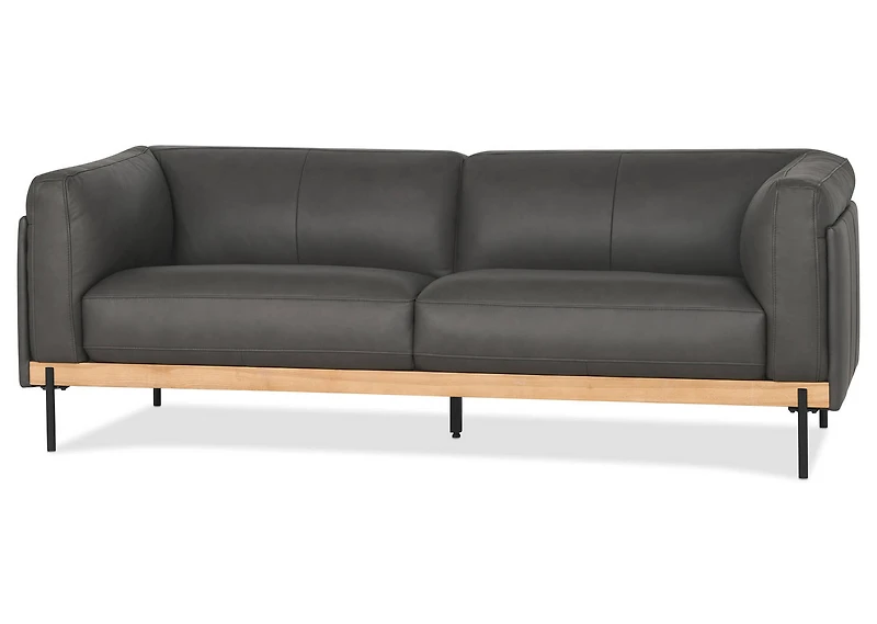 Vincent Leather Sofa -Kai Sedona