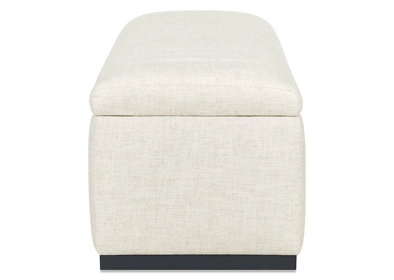 Oliver Storage Bench -Levie Sand