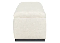 Oliver Storage Bench -Levie Sand