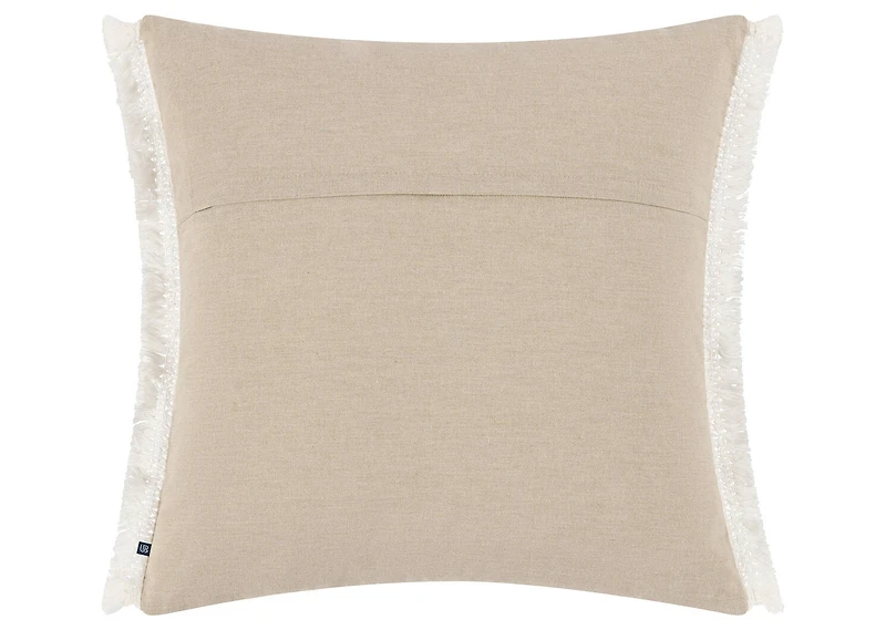 Rena Pillow 20x20 Sand/Ivory