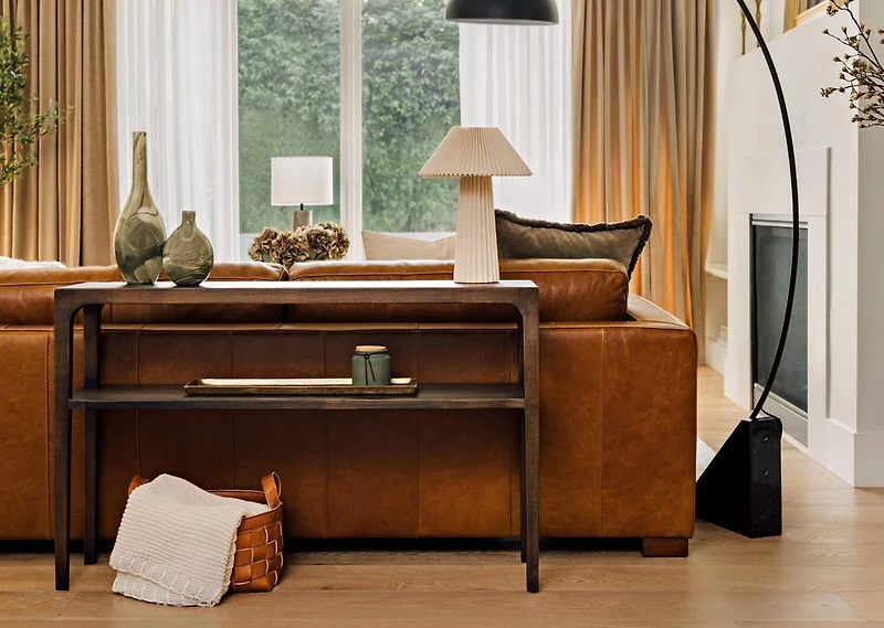 Iona Basket Large Cognac