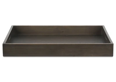 Beckley Rectangular Tray Umber