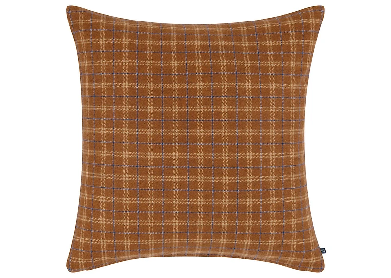 Tuxford Plaid Pillow 20x20 Rust/Multi