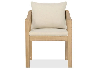 Tulum Outdoor Dining Chair -Natural