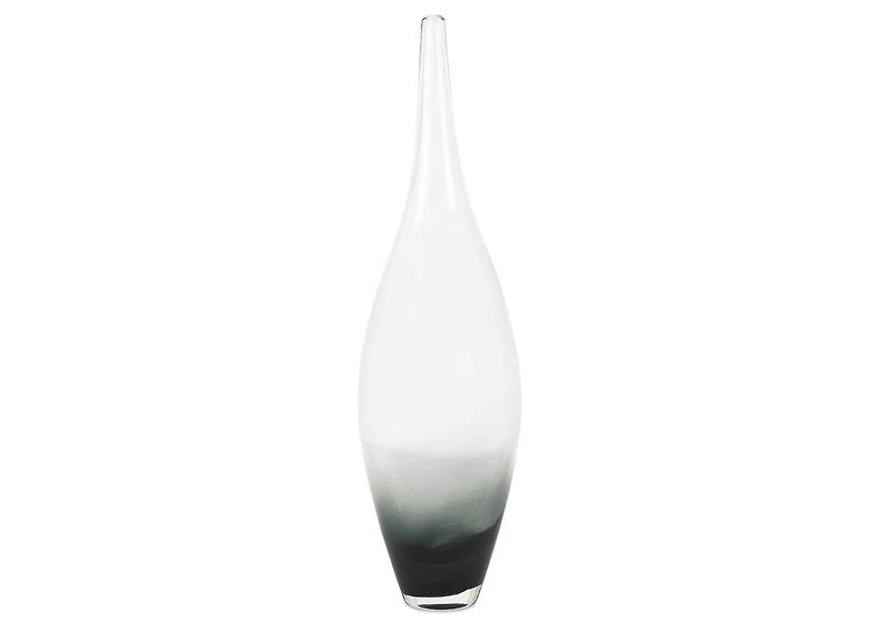 Lucius Decor Vase Tall Clear/Grey