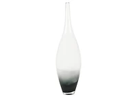 Lucius Decor Vase Tall Clear/Grey
