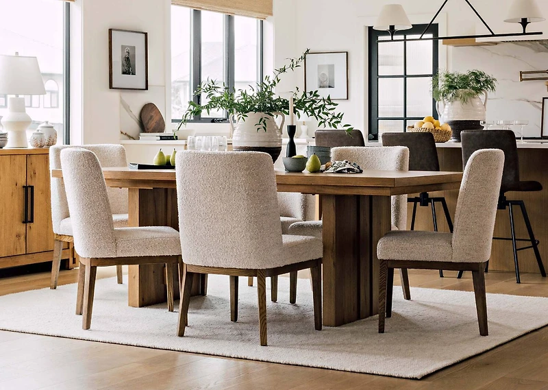 Willem Ext Dining Table -Ellis Wheat
