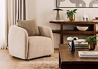 Statler Armchair -Judy Oatmeal