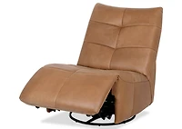 Durin Leather Power Recliner -Rin Cognac