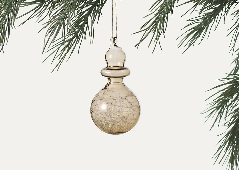 Alina Ball Finial Ornament