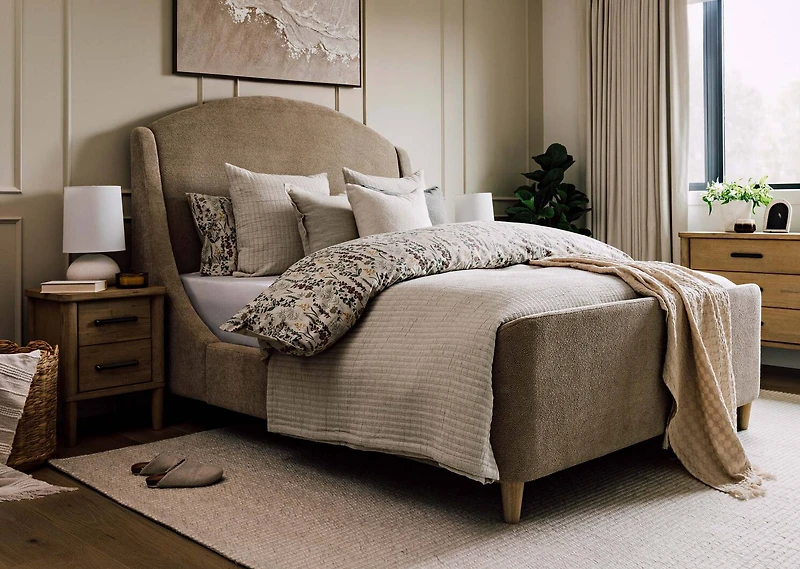 Eldon Slim Nightstand -Henley Sandstone