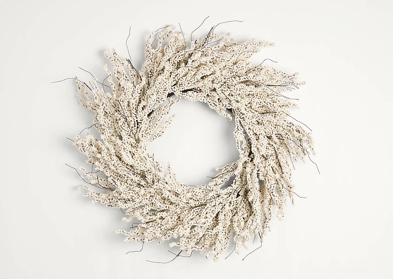 Carys Berry Wreath White
