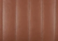 Simone Leather Swivel Chair -Ari Caramel