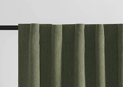 Witley Curtain 96 Green