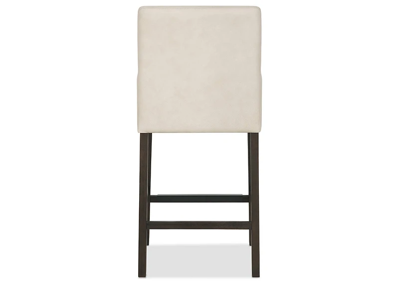 Maurizio Lthr Counter Stool -Torino Dune