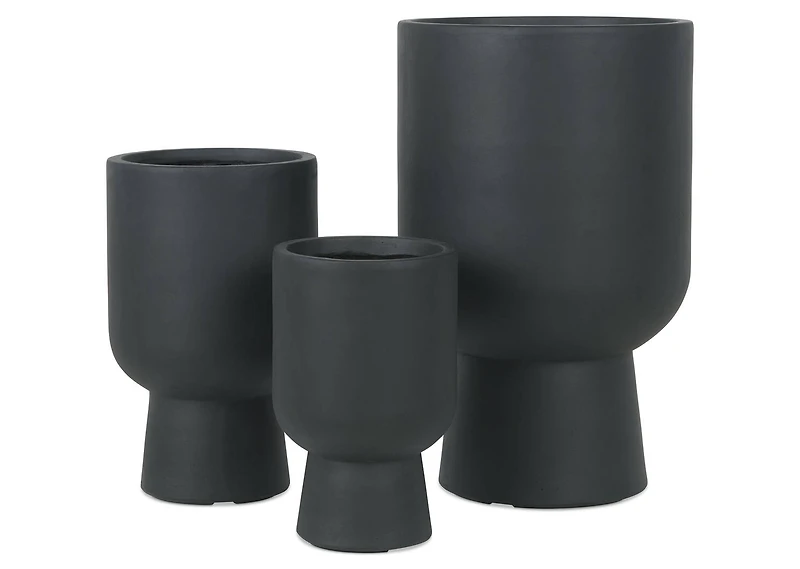 Ingrid Planter Large Black