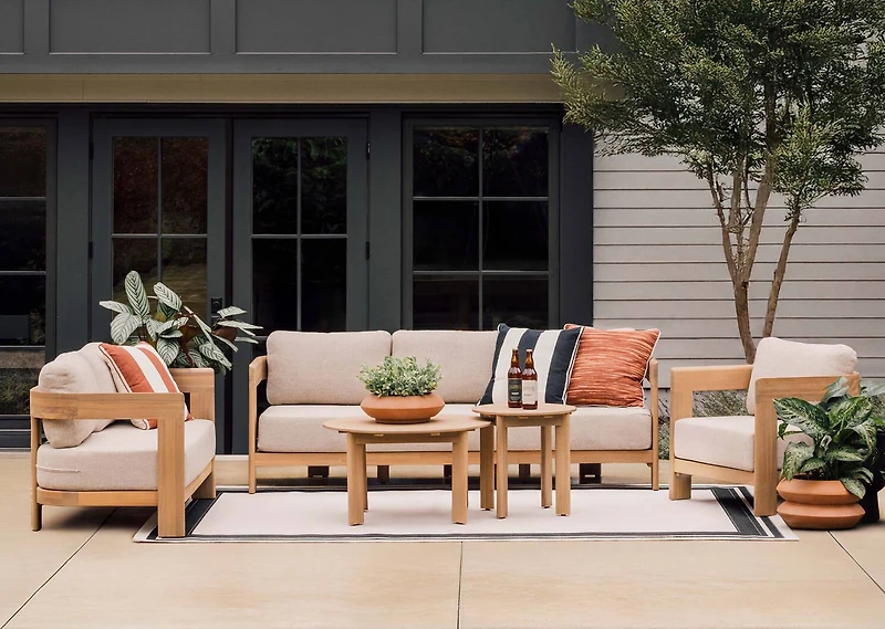 Adela Planter Large Caramel