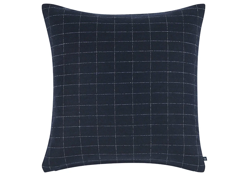 Wallace Plaid Pillow 20x20 Navy