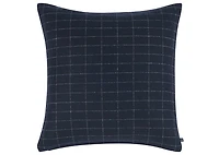 Wallace Plaid Pillow 20x20 Navy