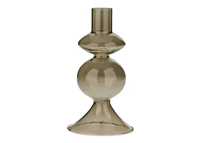 Bobbi Candle Holder Small Brown