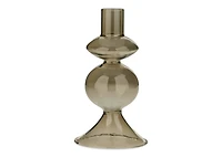 Bobbi Candle Holder Small Brown