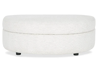 Alma Storage Ottoman -Cali Snow