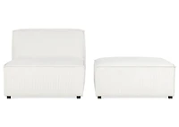 Felix Chair/Ottoman -Tao Ivory
