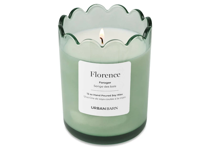 Florence Candle Green