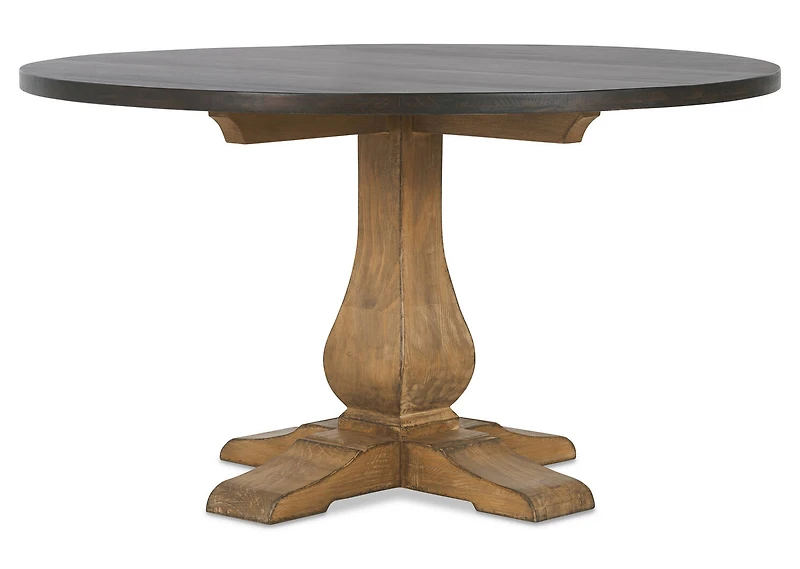 Adair Rnd Dining Table -Hughes Umber/Ale