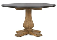 Adair Rnd Dining Table -Hughes Umber/Ale