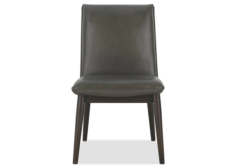 Esmae Leather Dining Chair -Reede Charco