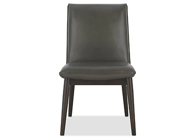 Esmae Leather Dining Chair -Reede Charco