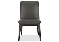 Esmae Leather Dining Chair -Reede Charco