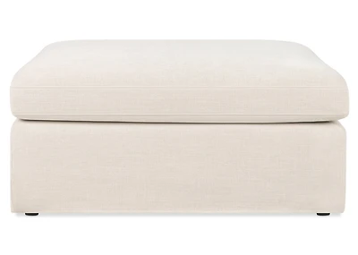 Eloise Ottoman -Nile Cream