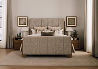 Finnian Bed -Sia Cream, KING