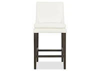 Murdoch Counter Stool -Becca Cream/Mink