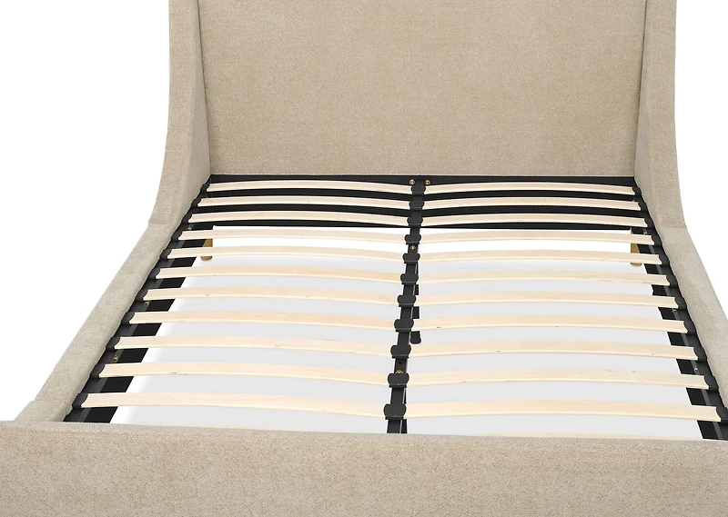 Saracino Bed -Arden Fawn, KING