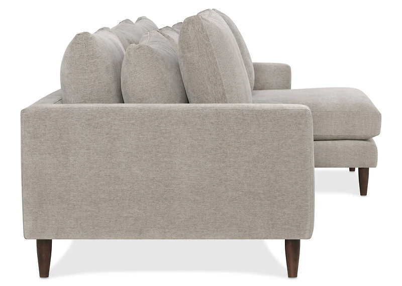 Nixon Sofa Chaise RCF -Serenity Brindle