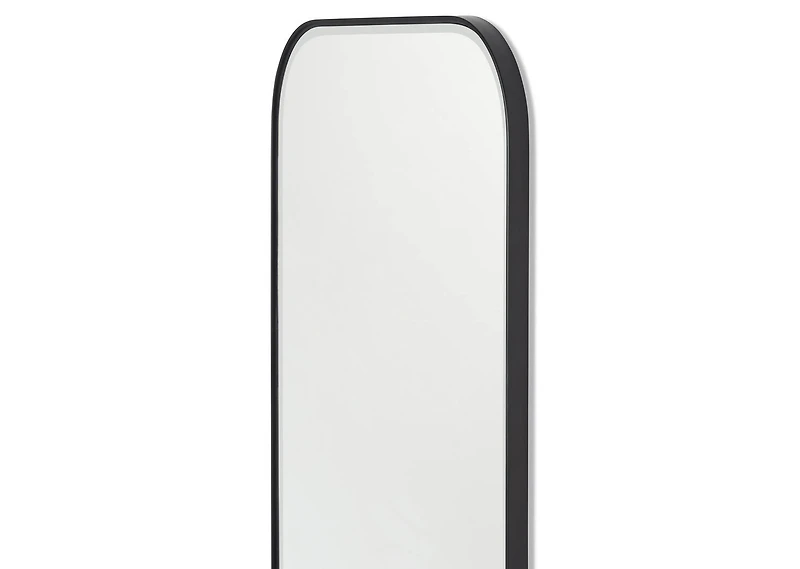 Erika Wall Mirror Rectangle Black