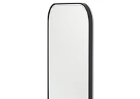 Erika Wall Mirror Rectangle Black