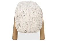 Harmon Bench -Sia Cream