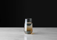 Abie HB Glass Topaz/Cognac