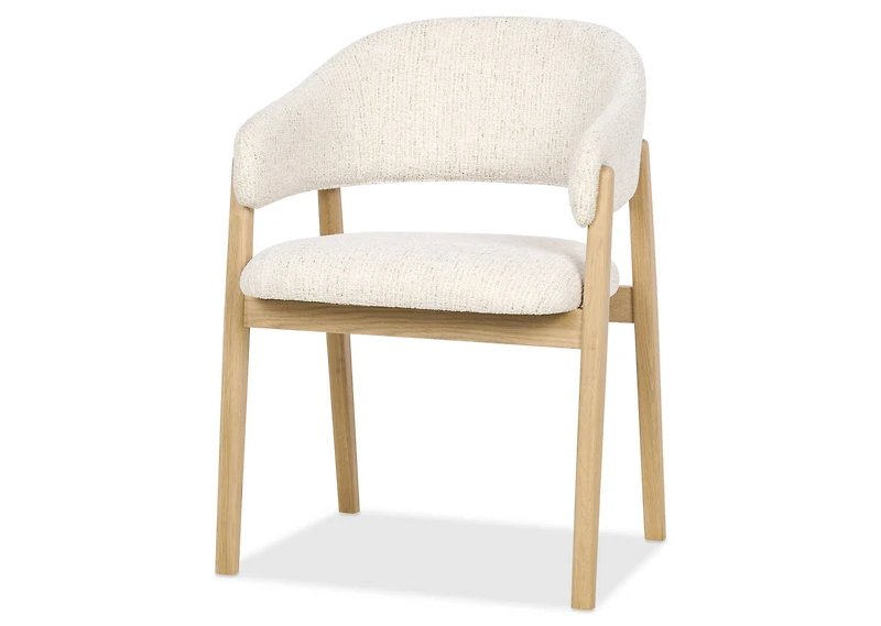 Adiliah Dining Chair -Meeno Ivory