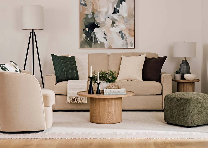 Edgell Cotton Waffle Pillow 20x20 Ivory